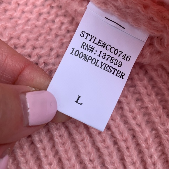 🆕 Luna Ivy Pink Bow Coquette Cardigan Sweater - Picture 3 of 5